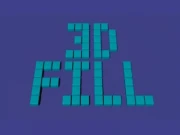 3D Fill Online puzzle Games on NaptechGames.com