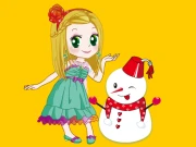 A Princess And A Snowman Online Girls Games on NaptechGames.com