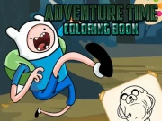 Adventure Time Coloring Book Online Puzzle Games on NaptechGames.com