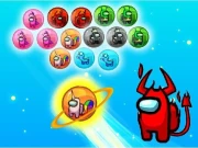 Among Us Bubble Shoot Puzzle Online Puzzle Games on NaptechGames.com