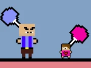 Angry Dad Cute Baby Online Adventure Games on NaptechGames.com