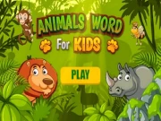 Animals Word for Kids Online educational Games on NaptechGames.com