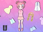 Anime Doll Dress Up Online girl Games on NaptechGames.com