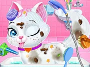 Baby Animals Pet Vet Care Online Hypercasual Games on NaptechGames.com