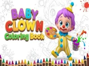 Baby Clown Coloring Book Online coloring Games on NaptechGames.com
