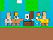 Baby Noob vs Baby Obby Horse Online two-player Games on NaptechGames.com