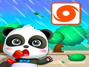 Baby Panda Hurricane Safety Online Hypercasual Games on NaptechGames.com