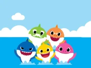 Baby Shark Coloring Online Puzzle Games on NaptechGames.com
