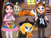 Baby Taylor Halloween Fun - Makeup & Dressup Online Hypercasual Games on NaptechGames.com