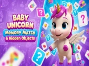 Baby Unicorn Memory Match & Hidden Objects Online memory Games on NaptechGames.com