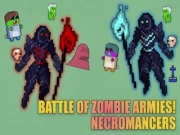 Battle of Zombie Armies! Necromancers Online zombie Games on NaptechGames.com
