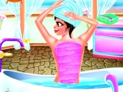 BEACH BACK SPA SALON Online Girls Games on NaptechGames.com