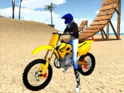 Beach Bike Stunt Online Racing Games on NaptechGames.com