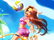 Beach volleyball 3D Online Sports Games on NaptechGames.com