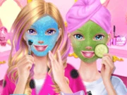 Best Friends Sleepover Party - Makeover Game Online Hypercasual Games on NaptechGames.com