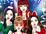 Black Pink Christmas Concert Online Girls Games on NaptechGames.com