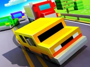 Blocky Highway: Traffic Racing Online Racing Games on NaptechGames.com