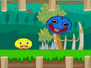 Blue and Red Ball Love Online platformer Games on NaptechGames.com