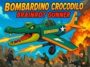 Bombardino Crocodilo Brainrot Gunner Online shooter Games on NaptechGames.com