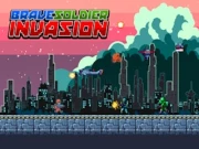 Brave Soldier Invasion Online platformer Games on NaptechGames.com