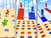 Bridge Rush Bridge Builder Game Online hyper-casual Games on NaptechGames.com