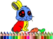 BTS Rabbit Coloring Book Online Puzzle Games on NaptechGames.com