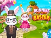 Bunnies Get Ready for Easter Online dress-up Games on NaptechGames.com