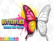 Butterflies Coloring Book for Kids Online coloring Games on NaptechGames.com