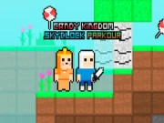 Candy Kingdom Skyblock Parkour Online two-player Games on NaptechGames.com