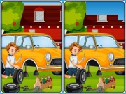 Car Garage Differences Online Puzzle Games on NaptechGames.com