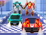 Car Robot Transform Fight Online Action Games on NaptechGames.com