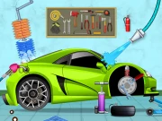 Cars wash Online Puzzle Games on NaptechGames.com