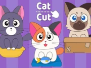 Cat Cut Online cats Games on NaptechGames.com