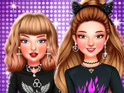Celebrity E-Girl Fashion Online Dress-up Games on NaptechGames.com
