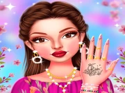 Celebrity Spring Manicure Design Online Dress-up Games on NaptechGames.com