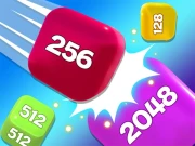 Chain Cube 2048 3D Merge Game Online Puzzle Games on NaptechGames.com