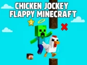 Chicken Jockey Flappy Minecraft Online hyper-casual Games on NaptechGames.com