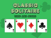 Classic Solitaire: Time and Score Online Cards Games on NaptechGames.com