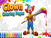 Clown Coloring Pages Online coloring Games on NaptechGames.com