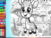 Coloring book cute animals Online coloring Games on NaptechGames.com