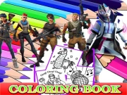 Coloring Book for Fortnite Online Puzzle Games on NaptechGames.com