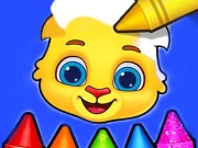 Coloring Book For Kids Game Online Girls Games on NaptechGames.com