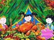 Coloring Book: Happy Thanksgiving Online girl Games on NaptechGames.com