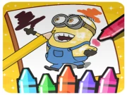 Coloring Minion Online Girls Games on NaptechGames.com