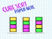 Cube Sort: Paper Note Online Hypercasual Games on NaptechGames.com
