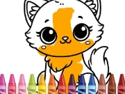 Cute Animals Coloring Adorable Fun for Kids Online Arcade Games on NaptechGames.com