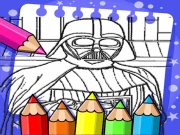 Darth Vader Coloring Book Online Puzzle Games on NaptechGames.com