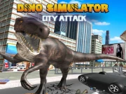 Dino Simulator City Attack Online Adventure Games on NaptechGames.com