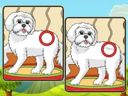 Dogs Spot The Differences 2 Online Puzzle Games on NaptechGames.com