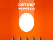Don't Drop the White Ball Online arcade Games on NaptechGames.com